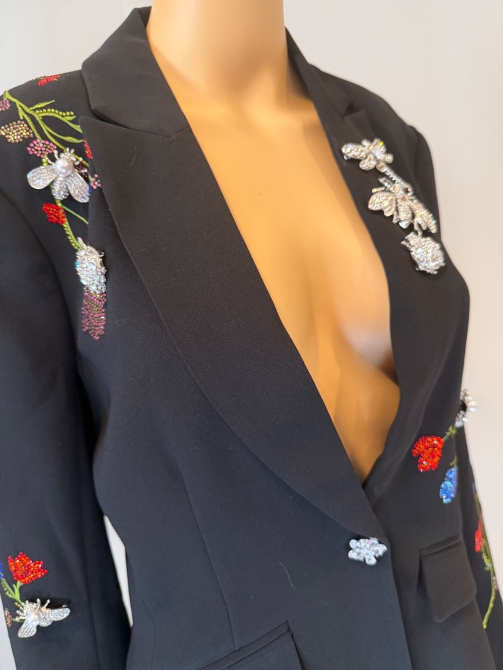 Cinq a Sept Whispering Vines Cheyanne Blazer Size 4 - Picture 2 of 7
